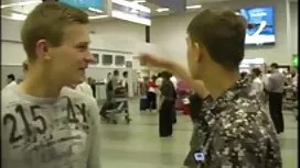 Die Frau überzeugte  ...