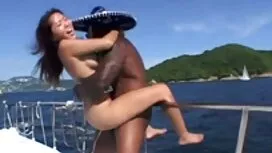 Schwangere Frau, die ...