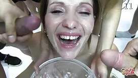 Sexy Mädchen hat ein ...